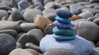 Equilibrio natura pietra