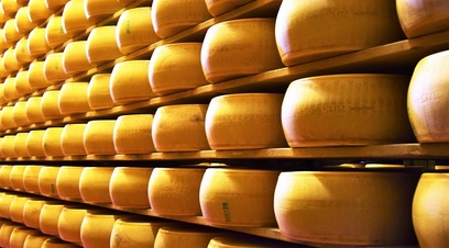 Parmigiano conservazione cibo